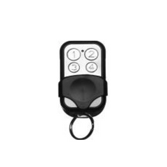 Runner 4Ch Additional Remote Control with sliding cover for CRRSI01. Metallic finish