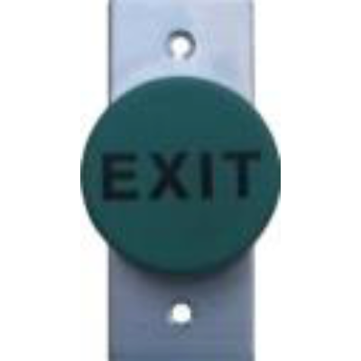 Mushroom Exit Button  - Green, Architrave, IP65