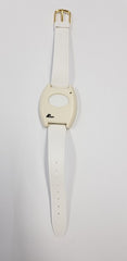 AE Wrist Watch Transmitter with leather strap - White m- ptoduts