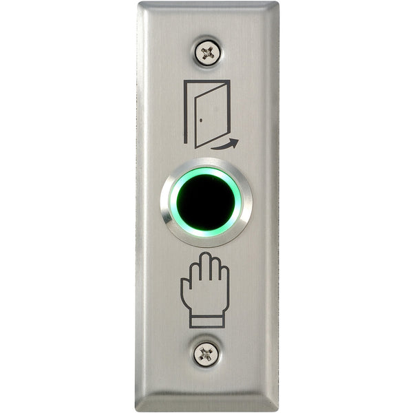 Touchless Exit Button 22mm, 115 x 39mm SS Plate