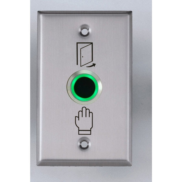 Touchless Exit Button 22mm, 115 x 70mm SS Plate