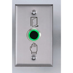 Touchless Exit Button 22mm, 115 x 70mm SS Plate CSM security suppliers Security wholesalers