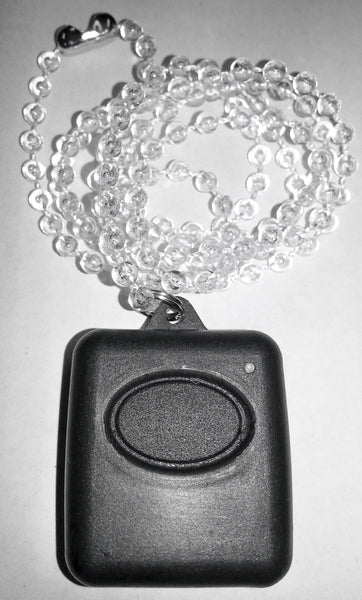 AE 1 channel waterproof key ring transmitter - Black