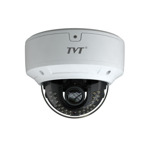 TVT 5MP Van Dome H.265 IP Cam,20-30m IR,VF 3.3-12-RO