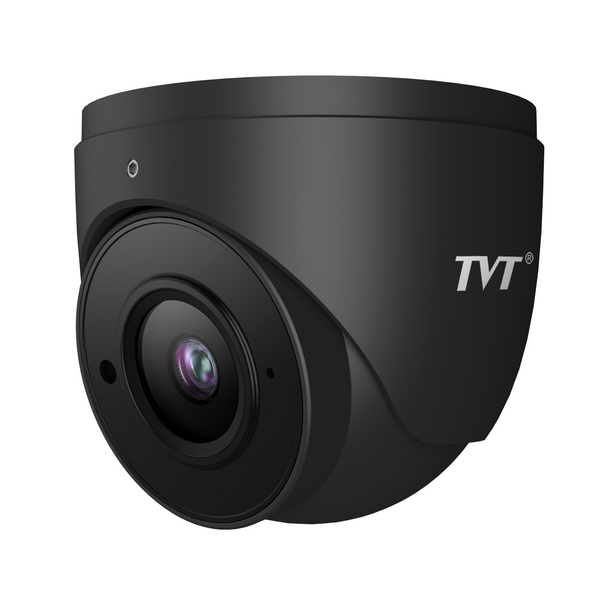 TVT 5MP Mini Eyeball H.265 IPC,20FPS,DWDR,Mic,20mIR,2.8(Grey)