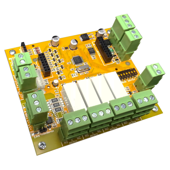 AAP ELITE SX 4 X RELAY OUTPUT MODULE(PCB ONLY)
