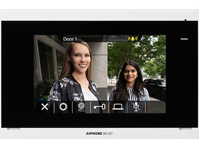 AIPHONE 7" IP COLOR VIDEO TENANT STATION WHITE