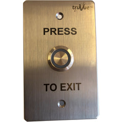 TruVue NO/NC/COM,EXIT BUTTON,115x70mm,Green LED CSM security suppliers Security wholesalers
