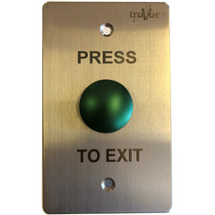 TruVue NO/NC/COM,EXIT BUTTON,115x70mm,Green Mushroom CSM security suppliers Security wholesalers